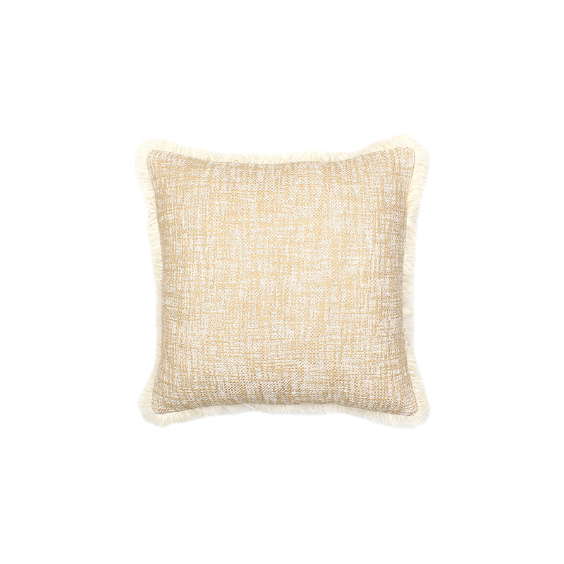 Buy Matsya Vala Cushion Cover (Beige) - Set Of Two Cushion Cover Sets from Vaaree