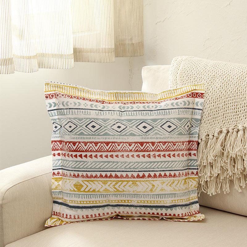 Buy Meghwal Cushion Cover (Blue) - Set Of Two Cushion Cover Sets from Vaaree