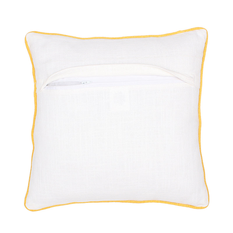 Buy Maliku Cushion Cover (Yellow) - Set Of Two Cushion Cover Sets from Vaaree