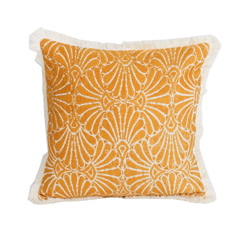 Buy Nargis Cushion Cover (Yellow) - Set Of Two Cushion Cover Sets from Vaaree