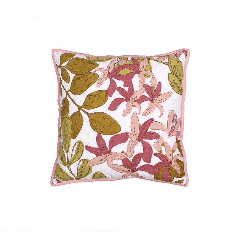 Buy Pallav Cushion Cover (Pink) - Set Of Two Cushion Cover Sets from Vaaree