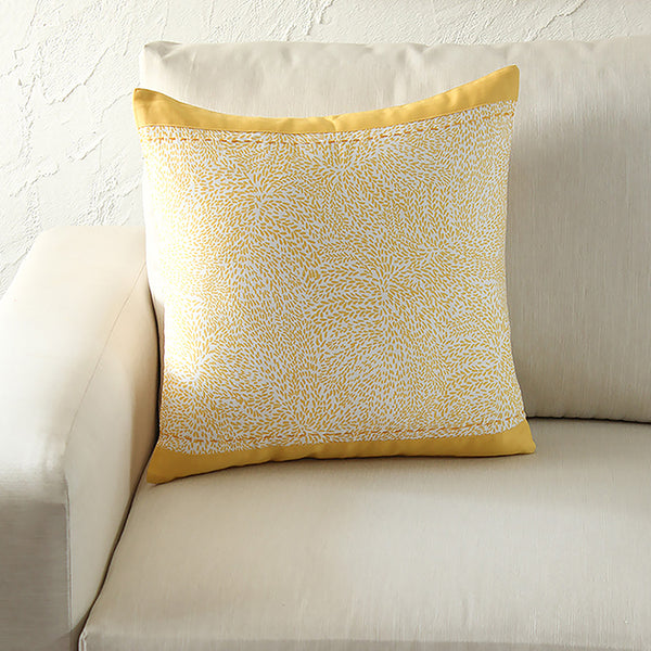 Sarisa Cushion Cover (Yellow) - Set Of Two