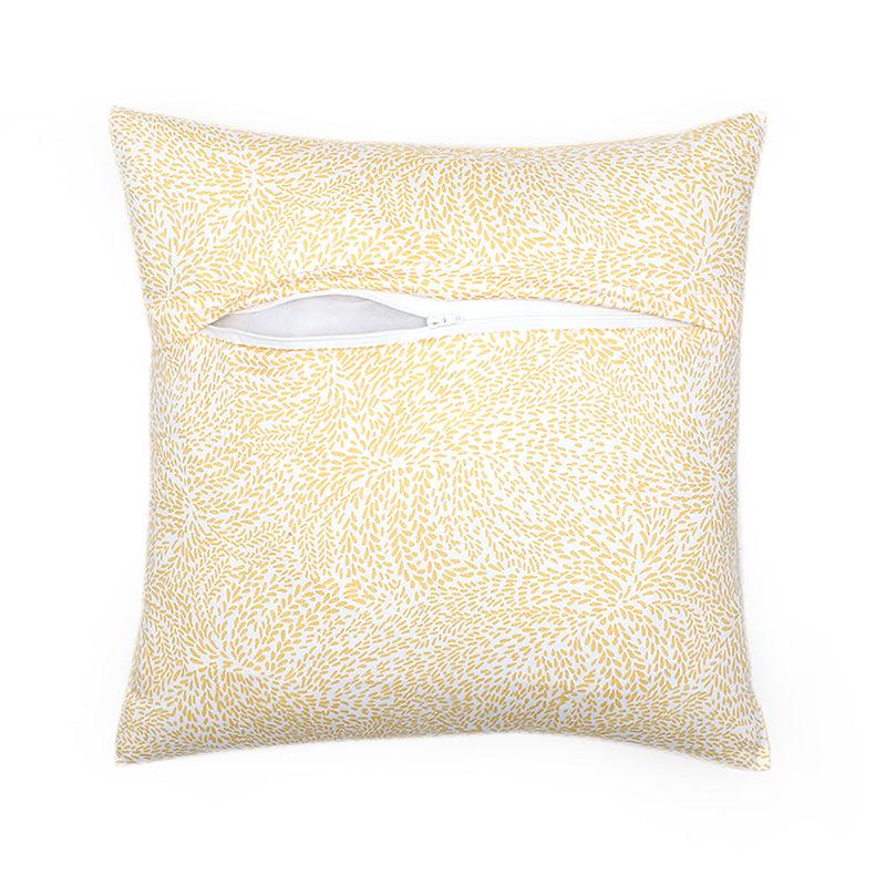 Buy Sarisa Cushion Cover (Yellow) - Set Of Two Cushion Cover Sets from Vaaree