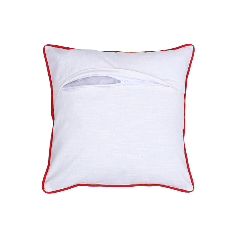 Buy Sparkling Tree Cushion Cover (White) - Set Of Two Cushion Cover Sets from Vaaree