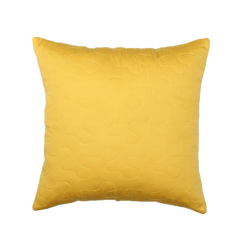 Buy Suryamukhi Cushion Cover (Yellow) - Set Of Two Cushion Cover Sets from Vaaree