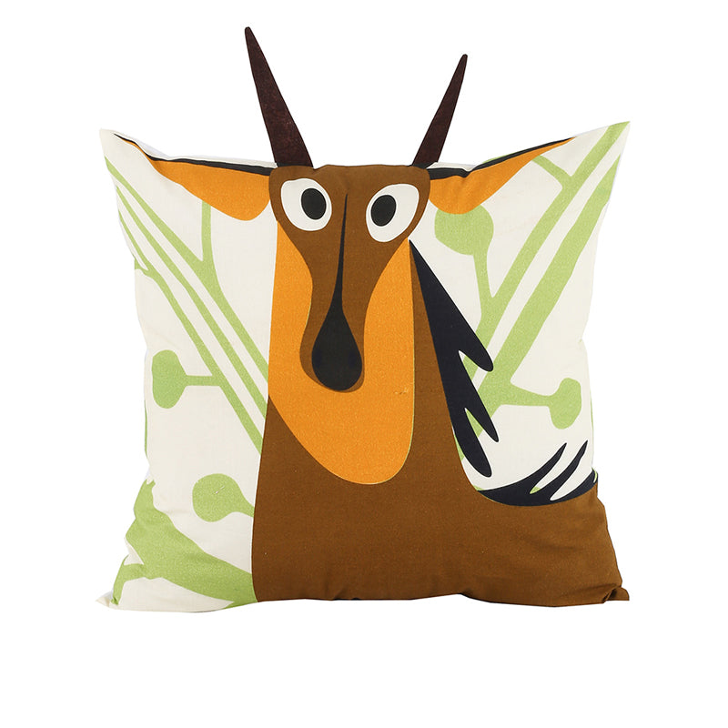 Buy The Surprised Neelgai Shaped Cushion Cushion Covers from Vaaree