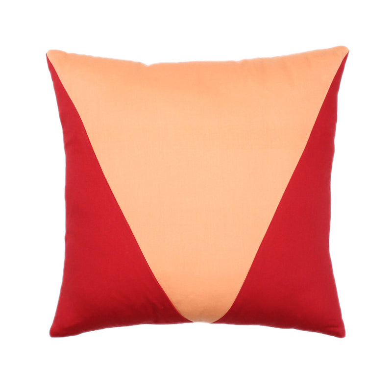 Buy The Sharp Arrow Cushion Cover (Orange & Red) - Set Of Three Cushion Cover Sets from Vaaree