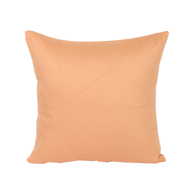 Buy Khubaani Cushion Cover (Peach) - Set Of Three Cushion Cover Sets from Vaaree