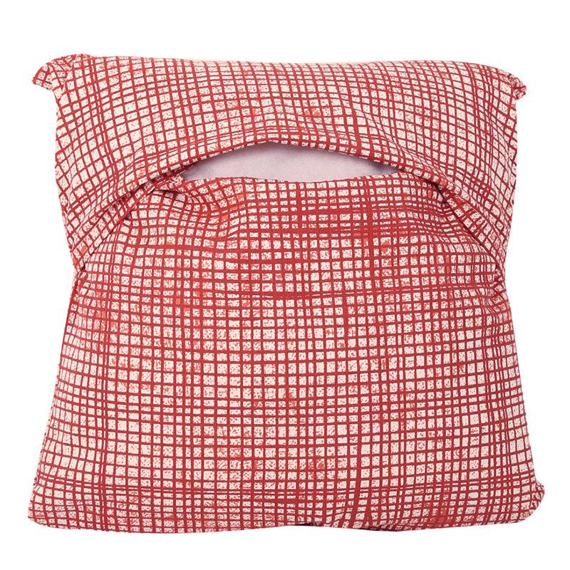 Buy Kattam Kuta Cushion Cover (Red) - Set Of Three Cushion Cover Sets from Vaaree