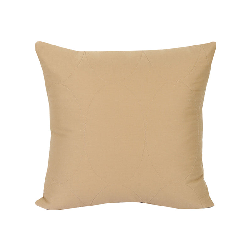 Buy Maati Cushion Cover (Beige) - Set Of Three Cushion Cover Sets from Vaaree