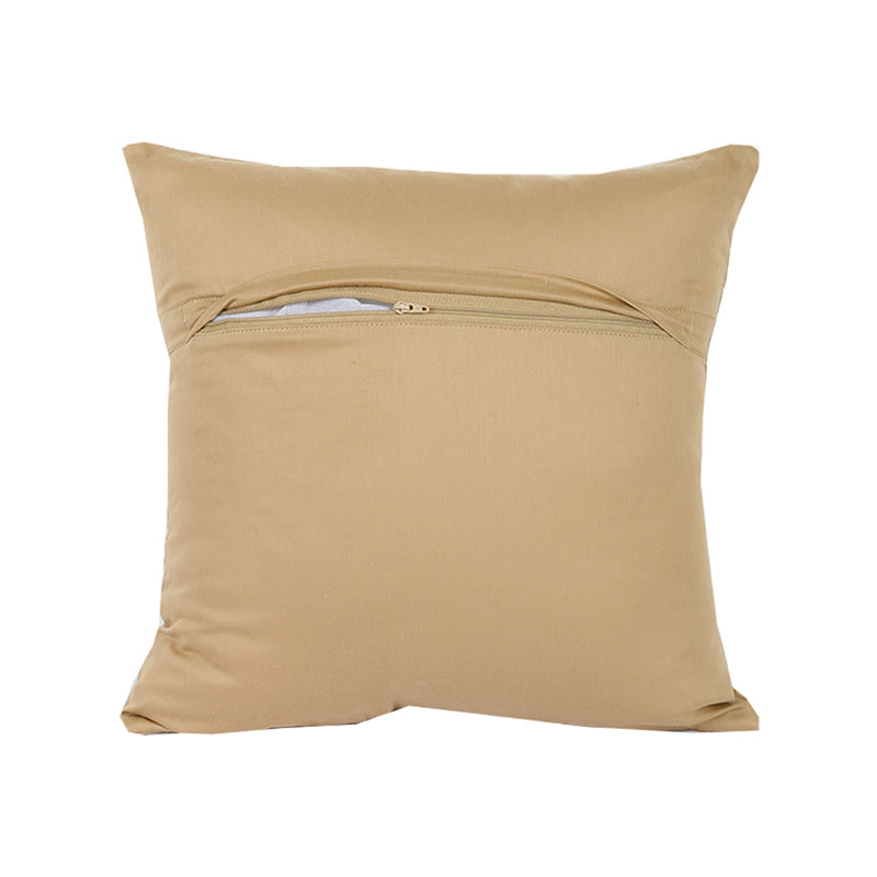 Buy Maati Cushion Cover (Beige) - Set Of Three Cushion Cover Sets from Vaaree