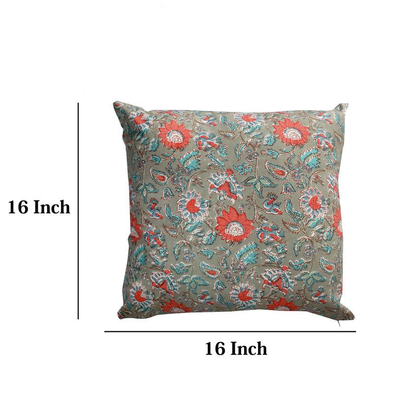 Buy Jahnvi Printed Cushion Cover (Grey) - Set Of Five Cushion Covers from Vaaree