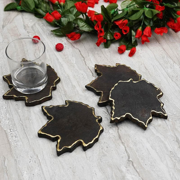 Buy Maple Haven Coaster - Set Of Four Online in India | Coaster on Vaaree