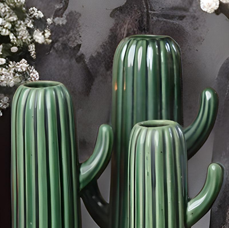 Buy Cacti Bunch Vase - Set Of Three Vase from Vaaree