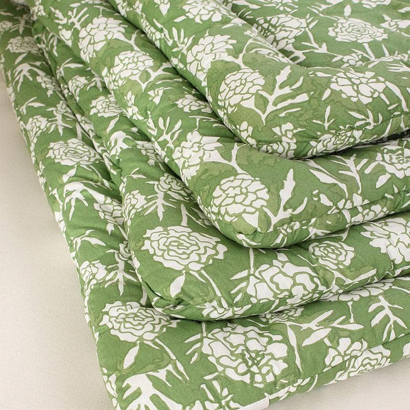 Buy Blossom Breeze Comforter - Green Comforters & AC Quilts from Vaaree