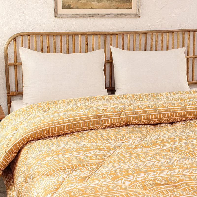 Buy Dream Drift Comforter - Yellow Comforters & AC Quilts from Vaaree