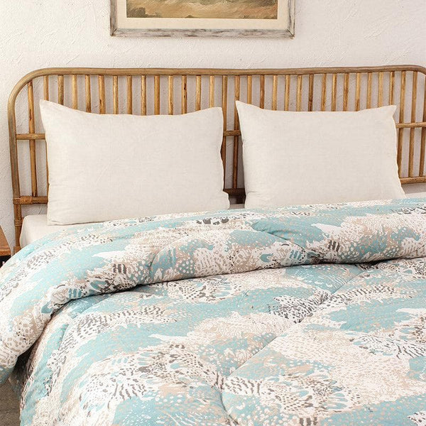 Buy Abstract Splatter Comforter - Blue Comforters & AC Quilts from Vaaree