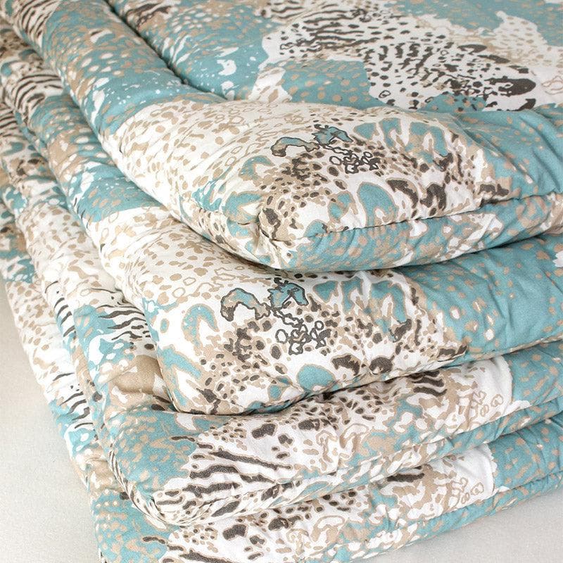 Buy Abstract Splatter Comforter - Blue Comforters & AC Quilts from Vaaree