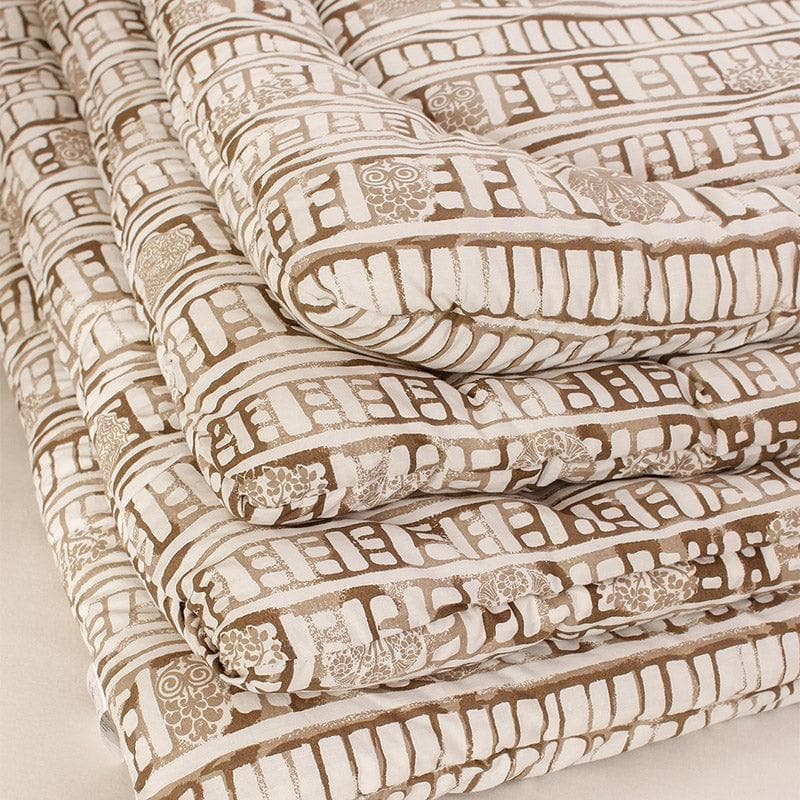 Buy Bricked Comforter - Brown Comforters & AC Quilts from Vaaree