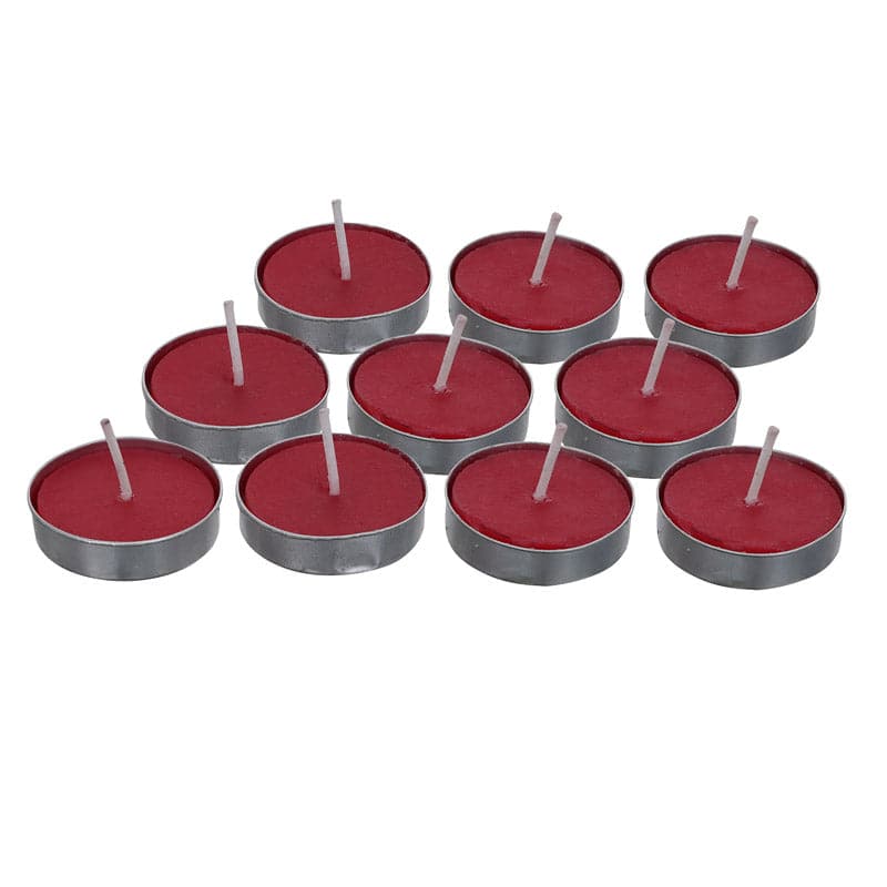 Buy Sepova Rose Scented Tealight Candle - Set Of Ten Candles from Vaaree