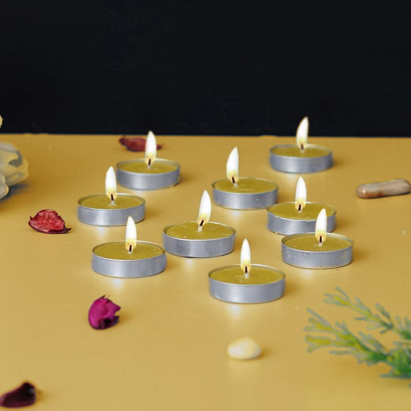 Buy Sepova Vanilla Scented Tealight Candle - Set Of Ten Candles from Vaaree