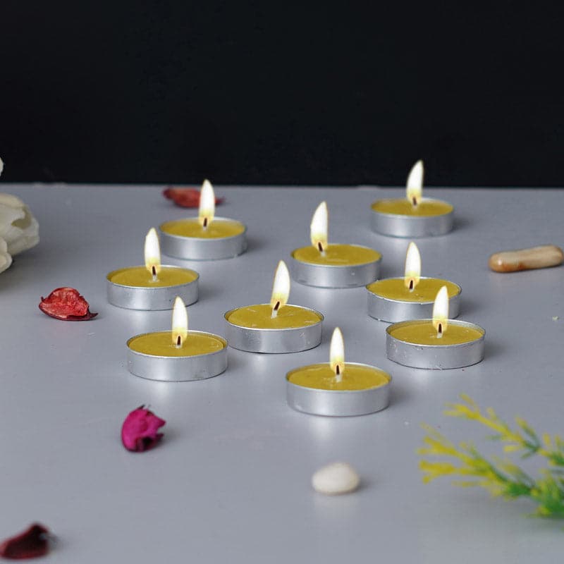 Buy Sepova Vanilla Scented Tealight Candle - Set Of Ten Candles from Vaaree