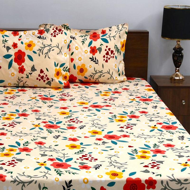 Bedsheets - Darika Floral Bedsheet