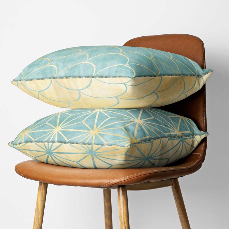 Buy Trido Starella Cushion Cover - Set of Two Cushion Cover Sets from Vaaree