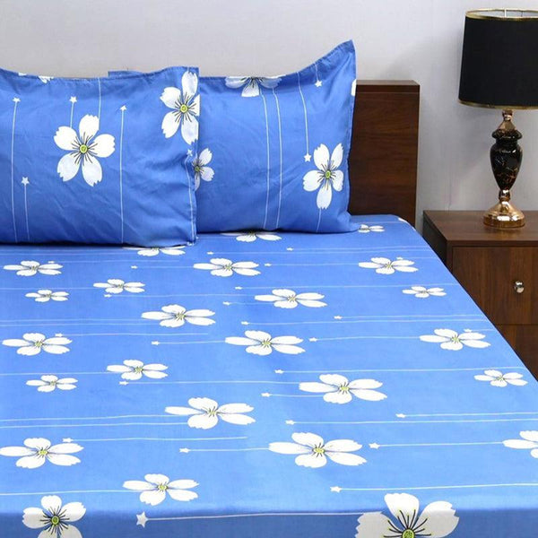 Buy Nirja Floral Bedsheet Bedsheets from Vaaree