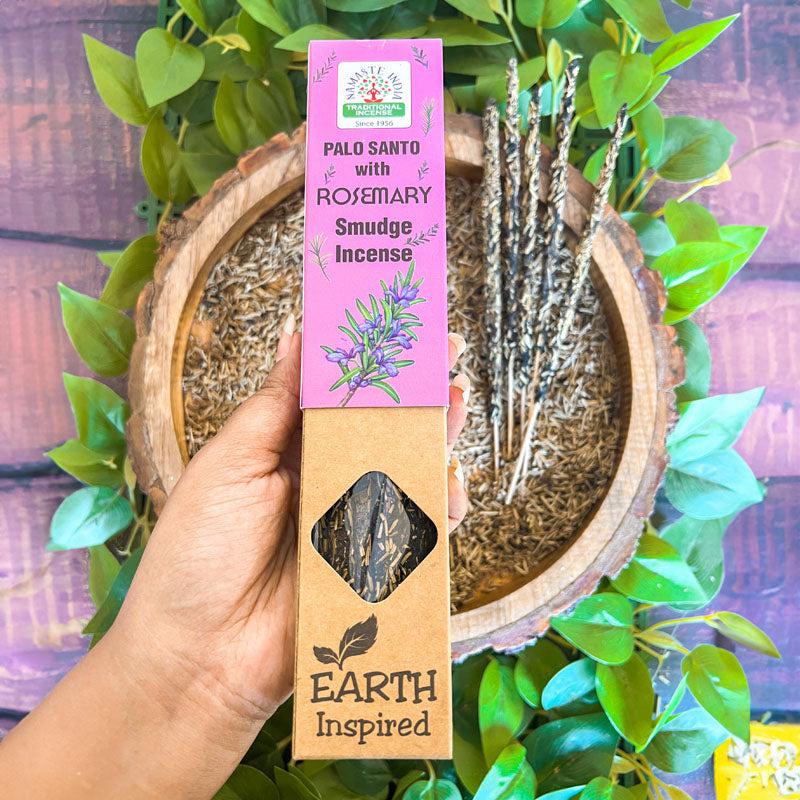 Buy Sugandha Herbs & Flowers Smudge Incense Sticks - Pack Of Four Incense Sticks & Cones from Vaaree