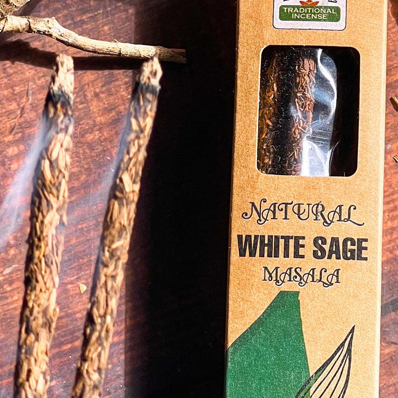 Buy Sugandha White Sage Smudge Incense Sticks - Pack Of Two Incense Sticks & Cones from Vaaree