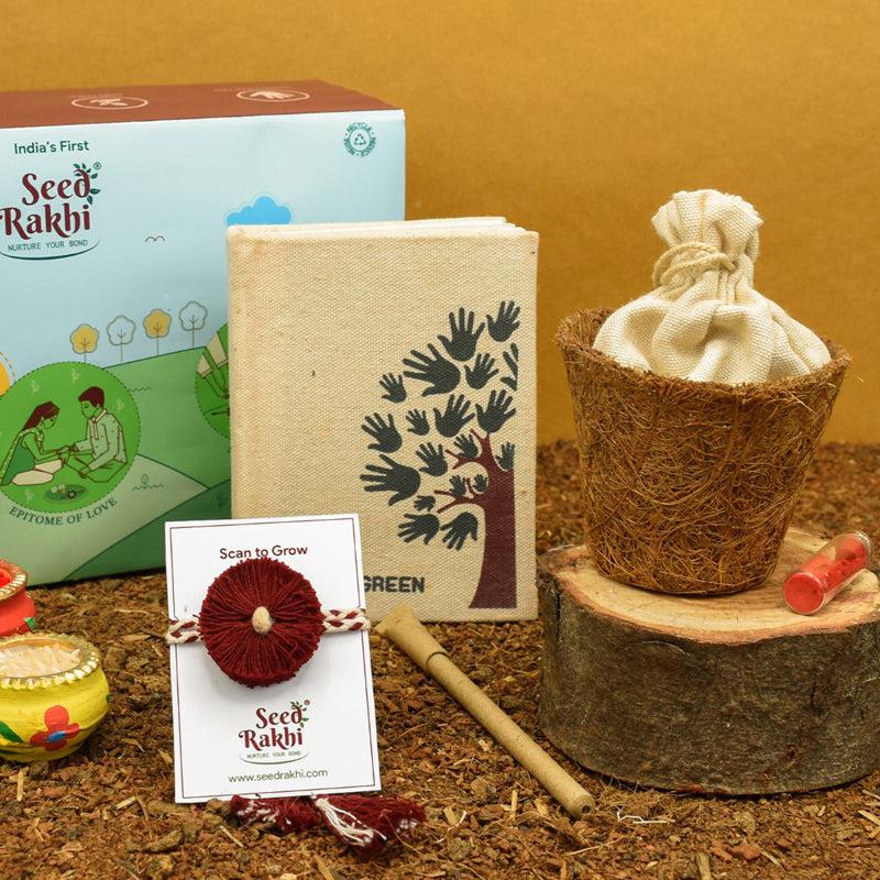 Buy Rakhi Bonding Love Gift Box Rakhi Hamper from Vaaree