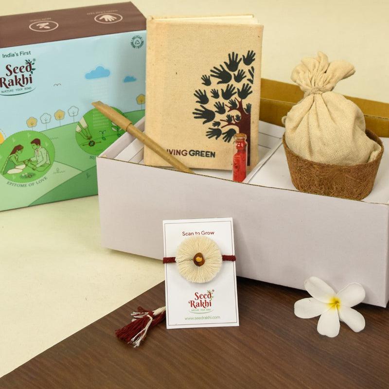 Buy Rakhi Reverie Gift Box Rakhi Hamper from Vaaree