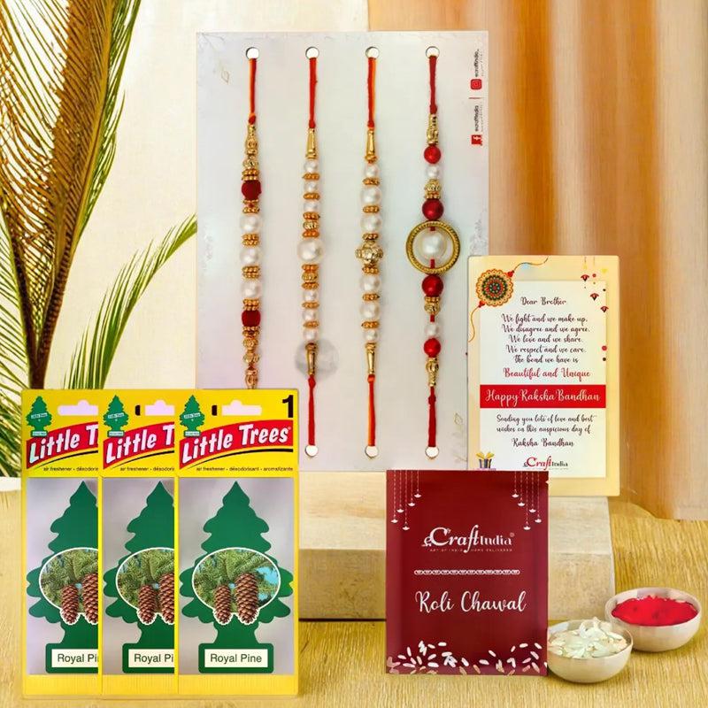 Buy Akhanda Rakhi Gift Box Rakhi Hamper from Vaaree