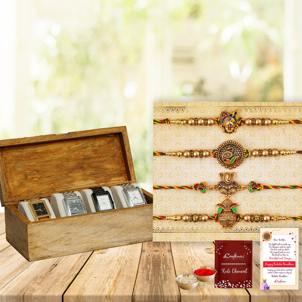 Threads Of Tradition Rakhi Gift Box