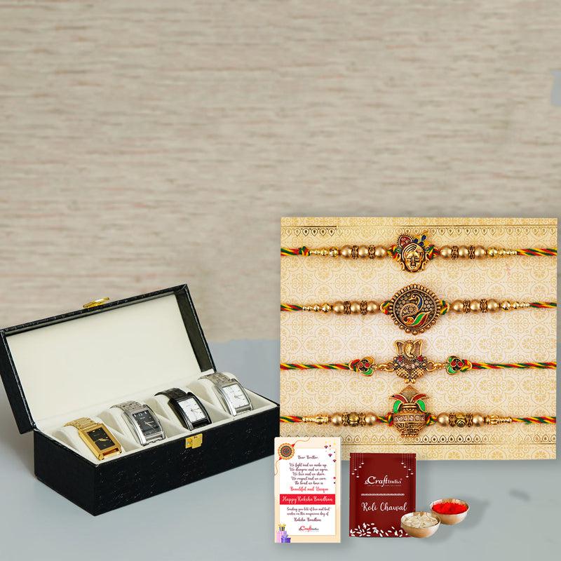 Buy Threads Of Protection Rakhi Gift Box Rakhi Hamper from Vaaree