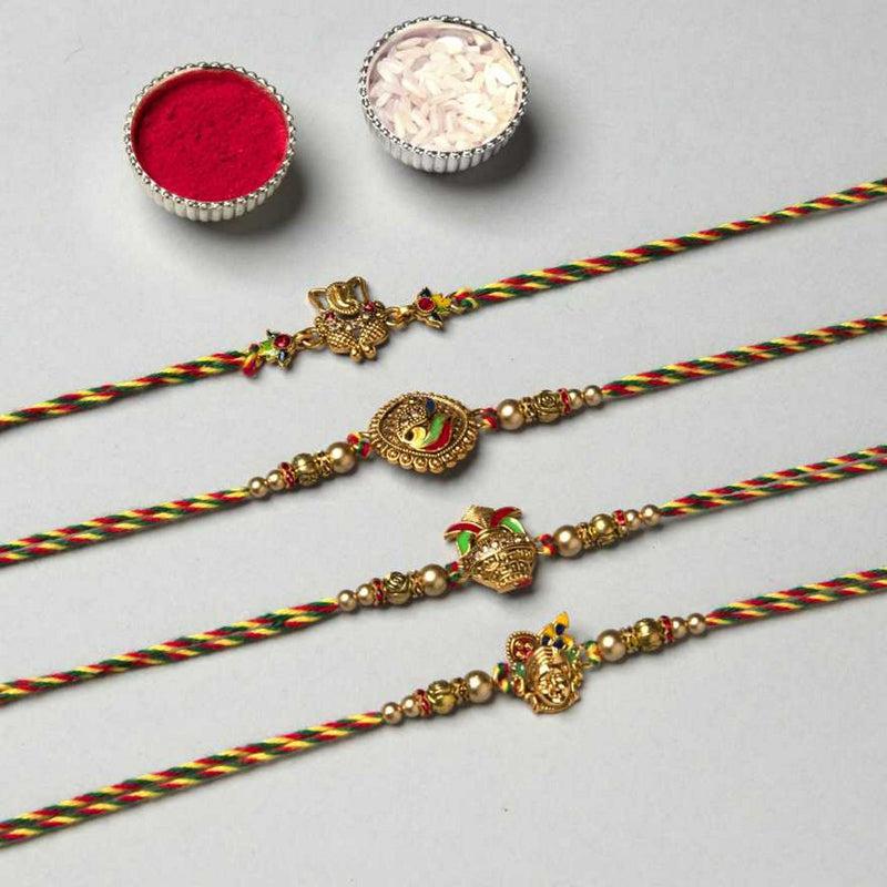 Buy Threads Of Protection Rakhi Gift Box Rakhi Hamper from Vaaree