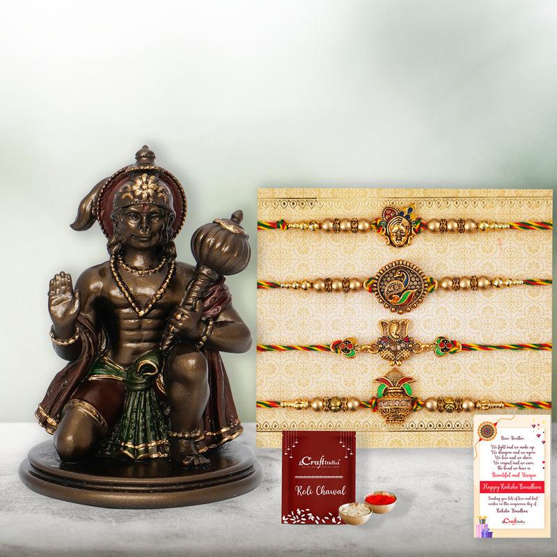 Buy Threads Of festivity Rakhi Gift Box Rakhi Hamper from Vaaree