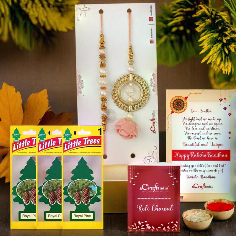 Buy Ananda Rakhi Gift Box Rakhi Hamper from Vaaree