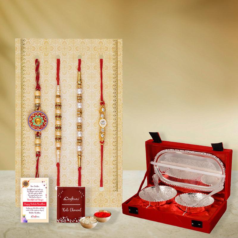 Buy Rakhi Treasure Gift Box Rakhi Hamper from Vaaree