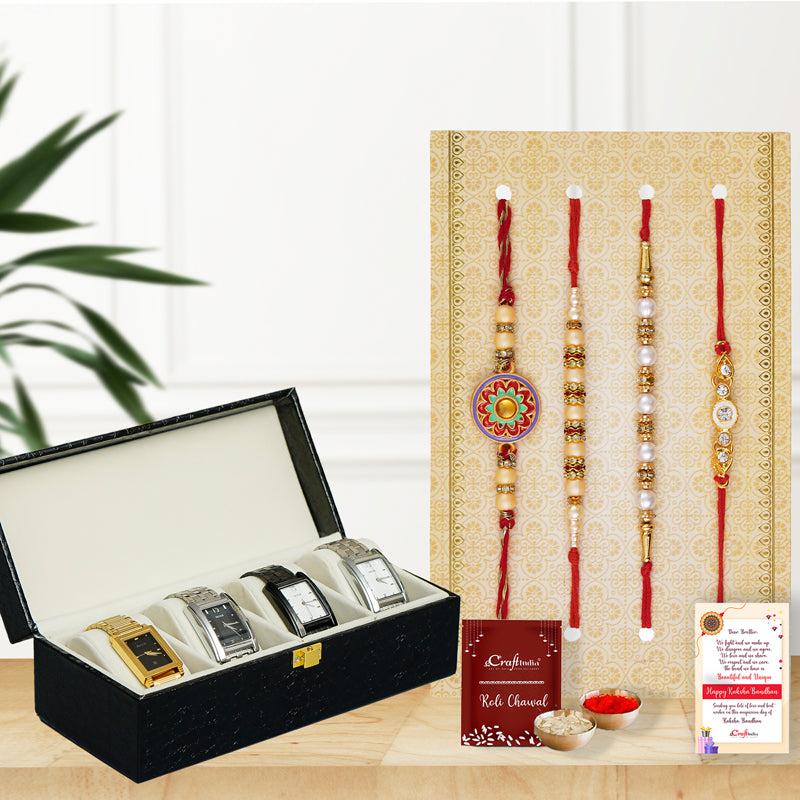 Buy Siblings For Life Rakhi Gift Box Rakhi Hamper from Vaaree