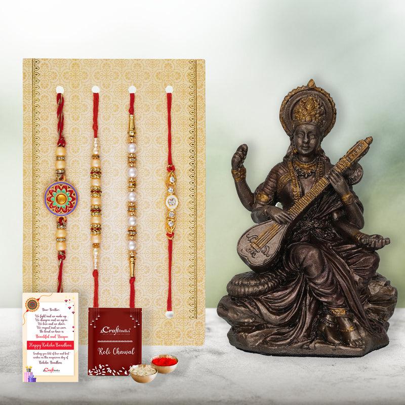 Buy Eternal Bond Rakhi Gift Box Rakhi Hamper from Vaaree