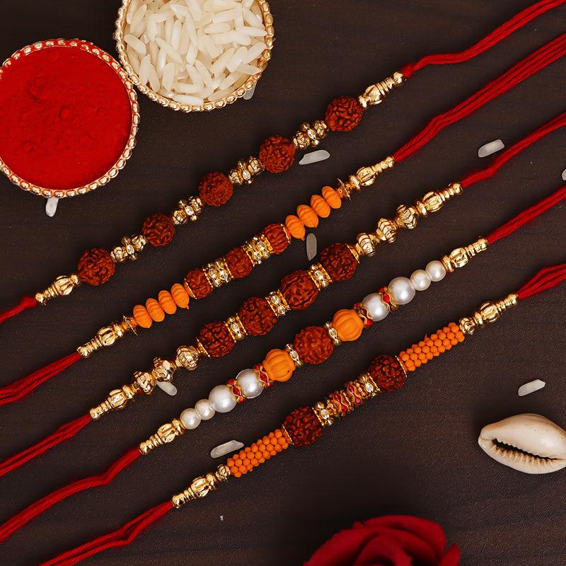 Buy Threads Of Respect Rakhi Gift Box Rakhi Hamper from Vaaree