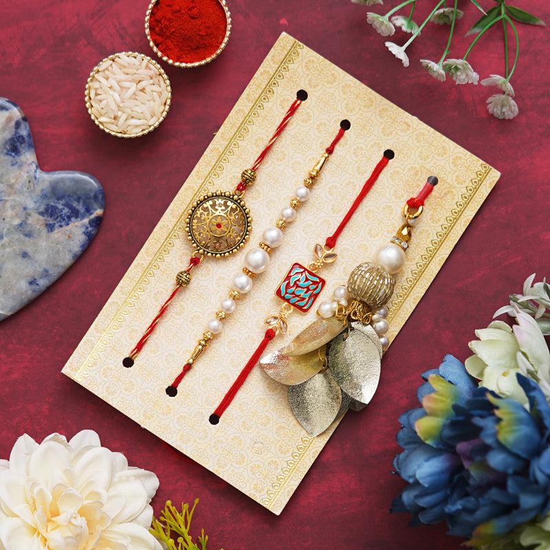 Buy Rakhi Designer Gift Box Rakhi Hamper from Vaaree