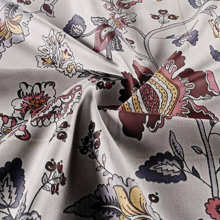 Buy Dusty Rose Floret Bedsheet at Vaaree online | Beautiful Bedsheets to choose from