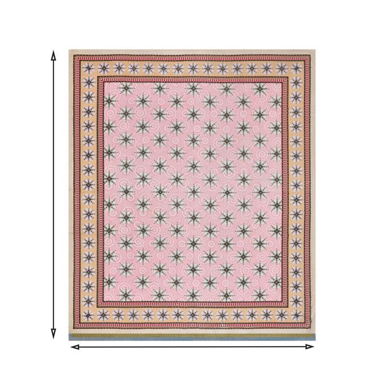 Buy Taara Ethnic Printed Bedsheet - Pink Bedsheets from Vaaree