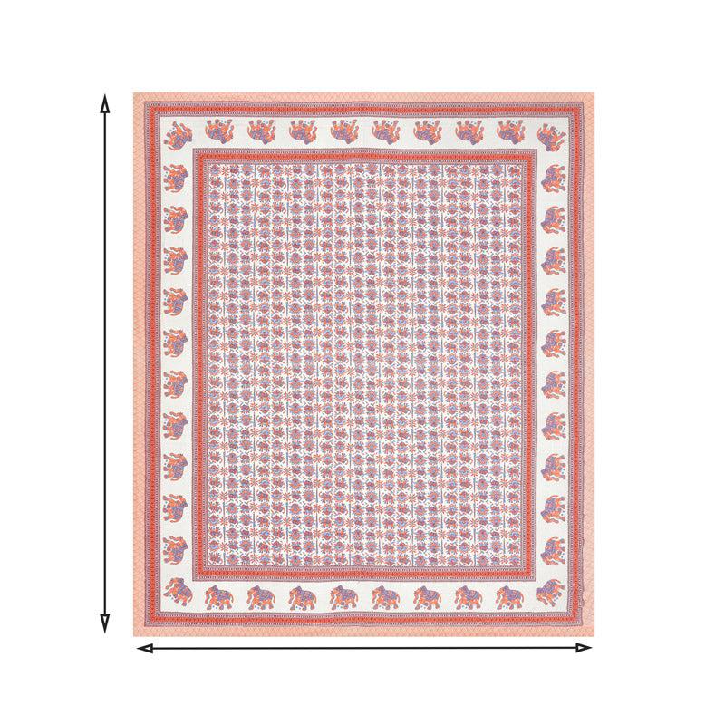 Buy Kalpika Printed Bedsheet - Pink Bedsheets from Vaaree