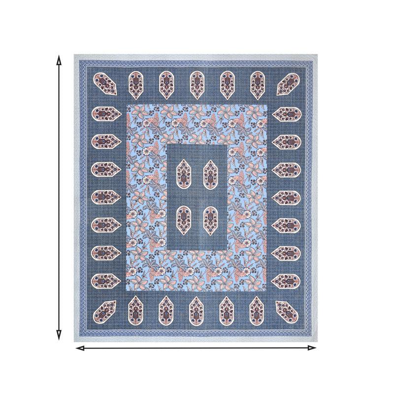 Buy Deeshakha Printed Bedsheet - Blue Bedsheets from Vaaree