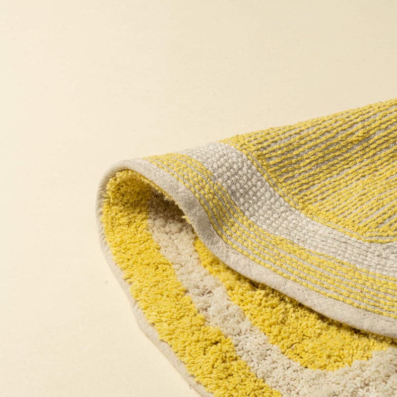 Buy Lemon Love Cotton Tufted Rug Rugs from Vaaree