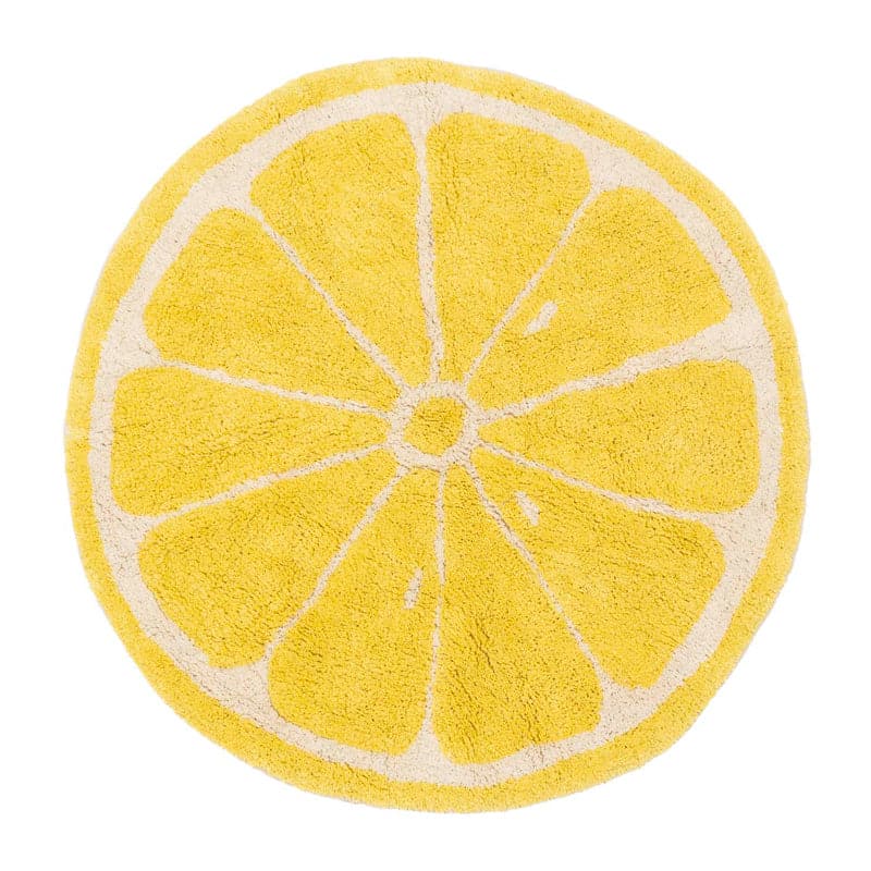 Buy Lemon Love Cotton Tufted Rug Rugs from Vaaree